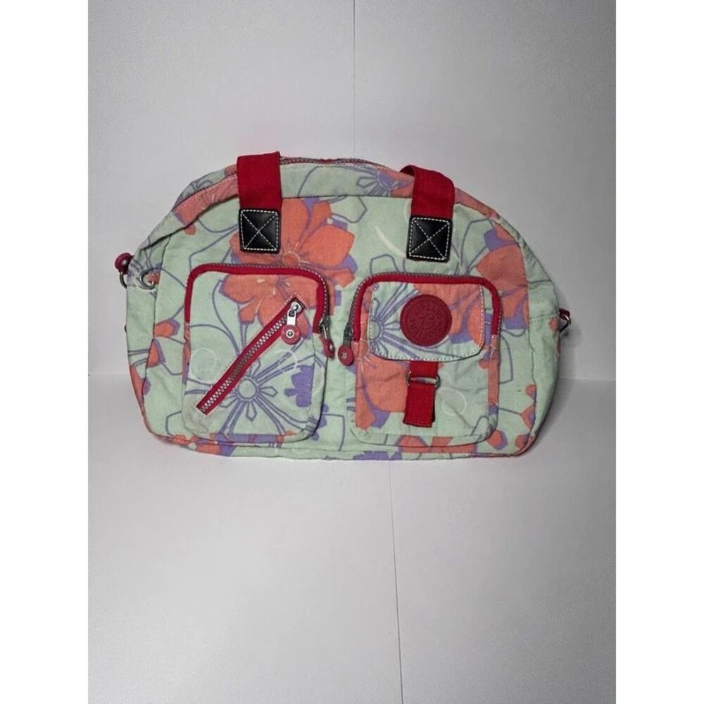 Vintage Kipling Defea floral shoulder bag